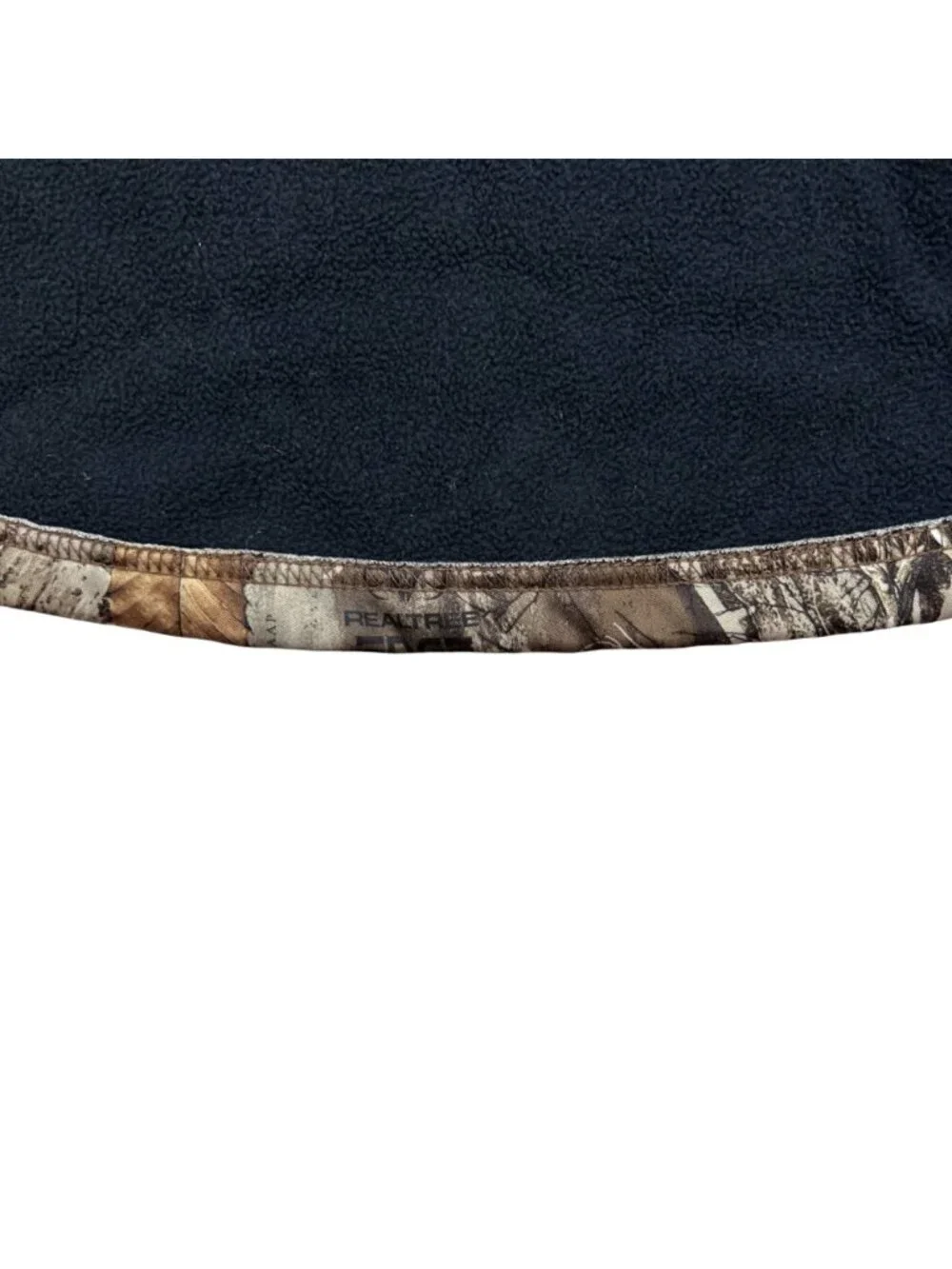 RealTree Edge Performance Pull Over Hoodie L Camouflage Fleece Neck Gaiter Hunti